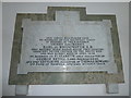 St Mary, South Perrott: memorial (E)