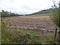 Stubble field at Brynygwenin