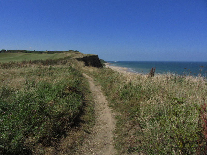 On Paston Way - Cliff top path , W of... © Colin Park cc-by-sa/2.0 ...