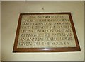 St Mary, South Perrott: grant commemoration