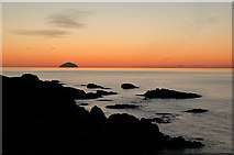 NS2515 : Dunure Sunset by Mary and Angus Hogg