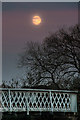 TQ0316 : Moon over Greatham Bridge by Ian Capper