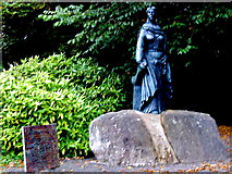 L9884 : Westport House Grounds - Bronze Statue of Grace O'Malley (1530-1603) by Joseph Mischyshyn