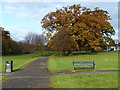 Autumn colours on Braunstone Park