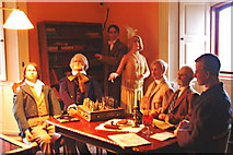 L9884 : Westport House - Upper Level Recreation Room with Wax Figures by Joseph Mischyshyn