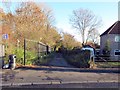 Track off Mayfield Avenue, Throckley