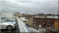 View of the Romford skyline from the roof of the Brewery multi-storey car park #2