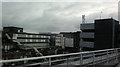 View of Fiction and Cosmo from the roof of the Brewery multi-storey car park