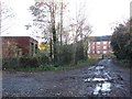 Track approaching Spencer Court, Newburn