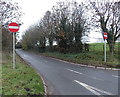 Southern arm of the B4040 in Old Sodbury