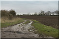 Farm track off Huttoft Road