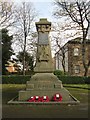 War Memorial - Earlsheaton Park