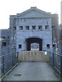 Main gate, Defensible Barracks