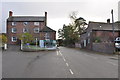 Dorrington,  Looking South along the A49