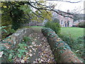 Stockwood: bridge to the church