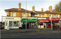 SU9576 : Shops on Clarence Road by Steve Daniels