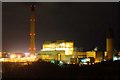 NK1243 : Peterhead Power Station at Night by Iain Smith