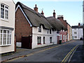 SK6211 : 2 Bath Street and 10 The Green, Syston by Alan Murray-Rust