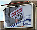 J4187 : Railway poster, Carrickfergus by Albert Bridge