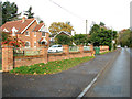 Houses in Sandy Lane, Taverham