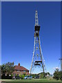 Radar mast at former RAF Stenigot