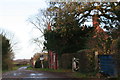 South Sea Lane, a rural scene in suburban Humberston