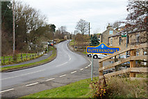 NZ1125 : Road entering Butterknowle from the east by Trevor Littlewood