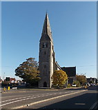 SU4012 : Tower of Christ Church, Southampton by Jaggery
