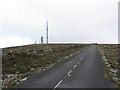 G7546 : Transmitter road nearing the summit of Truskmore, Dartry Mountains by Colin Park
