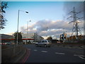 Roundabout on Merantun Way, Merton