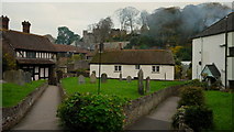 SS9943 : View from Dunster churchyard by Jonathan Billinger