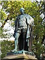 Statue of the 7th Earl of Carlisle on The Motte