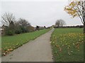 Footpath - end of Silcoates Street