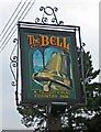 The Bell (3) - sign, Old Wenlock Road, Cross Houses near Shrewsbury