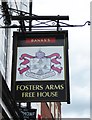 Fosters Arms (2) - sign, 56 Mill Street, Bridgnorth, Shrops