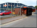 Posting suite at the Royal Mail delivery office in Taunton