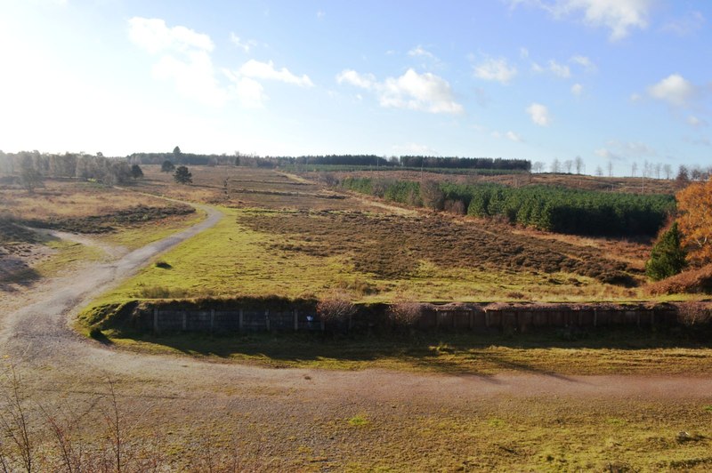 View Up The Rifle Range © John M Cc-by-sa 2.0 :: Geograph Britain And 