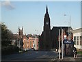 Spring Hill Library in the shadow of Canterbury Tower