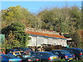 Building at the former Brampton Town station