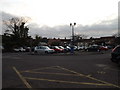 TM3877 : Car Park off the A144 Saxons Way by Geographer