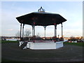 TQ7567 : Bandstand, Victoria Gardens, Chatham by Chris Whippet