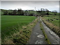 SE1135 : Access Lane leading to West House Farm by Chris Heaton