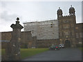 Scaffolding on Stonyhurst College