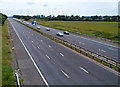 M5 motorway SSW of the B4066