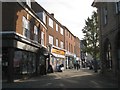 Shops, southeast corner of Market Place, Warwick