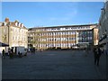 Shire Hall: the 20th-century frontage to Market Place