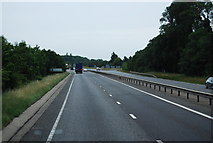 TL6767 : A11 approaching the Chippenham turning by N Chadwick