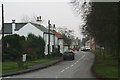 Wysall Main Street on a grey December morning