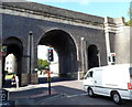 Brunel viaduct and pub, Chippenham