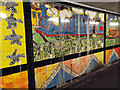 NS5567 : Wonderful Trains mural at Hyndland railway station by Thomas Nugent
